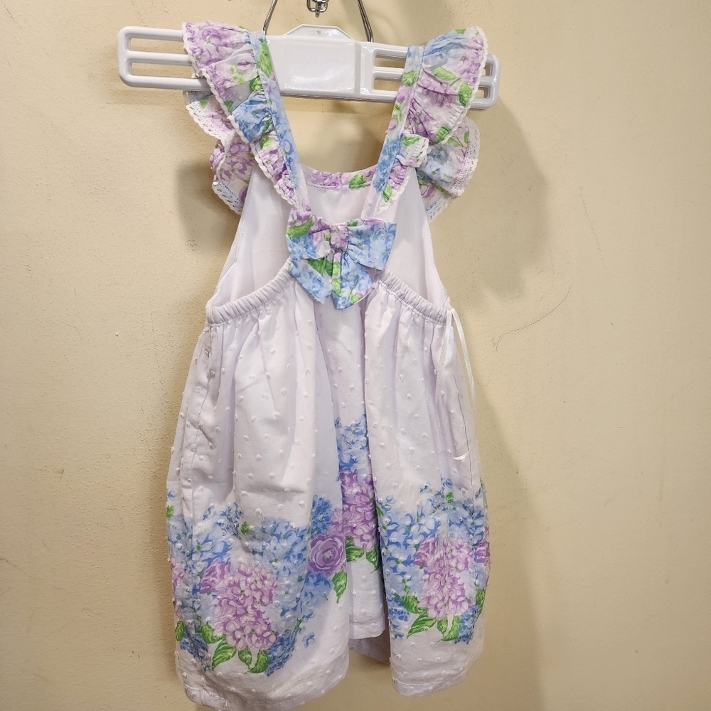 Tommy Bahama Girls 100% Cotton Floral Dress size 5 - Picture 10 of 11